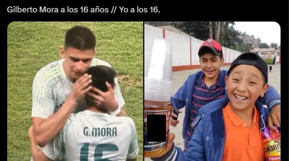 Gilberto Mora debutó en la Selección Mexicana con solo 16 años.
