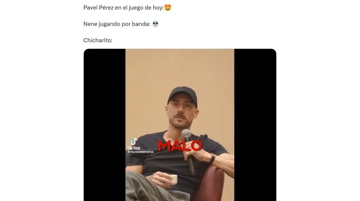 De hecho, los aficionados se mostraron molestos con la presencia de Javier Hernández