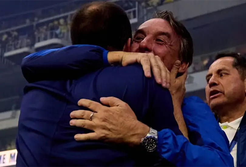 Emilio Azcárraga y André Jardine festejaron juntos el tricampeonato Emilio Azcárraga y André Jardine festejaron juntos el tricampeonato