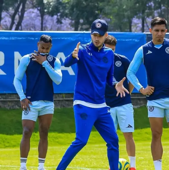 El mensaje de Martín Anselmi a los futbolistas de Cruz Azul