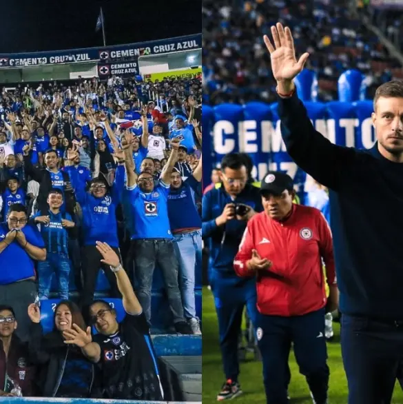 La promesa de Martín Anselmi a la afición de Cruz Azul tras llegar a Madrid