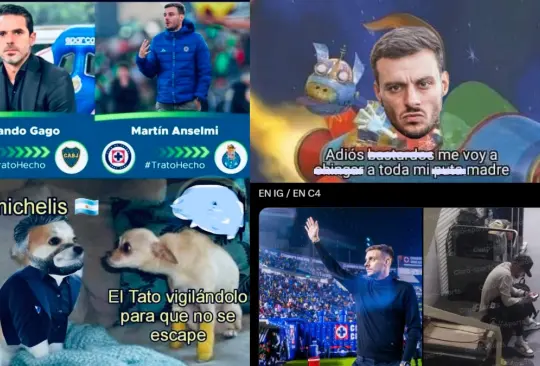 Los memes se burlan de Martín Anselmi y Cruz Azul