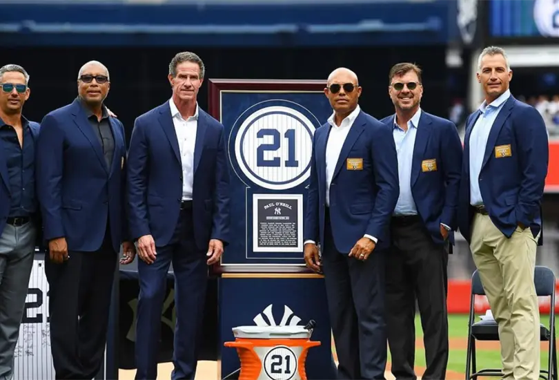 Rivera cerr&oacute; la ceremonia con un emotivo discurso, agradeciendo a su familia, compa&ntilde;eros de equipo y a los fan&aacute;ticos