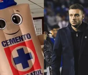 Costalito de Cruz Azul se burla de Martín Anselmi (VIDEO)