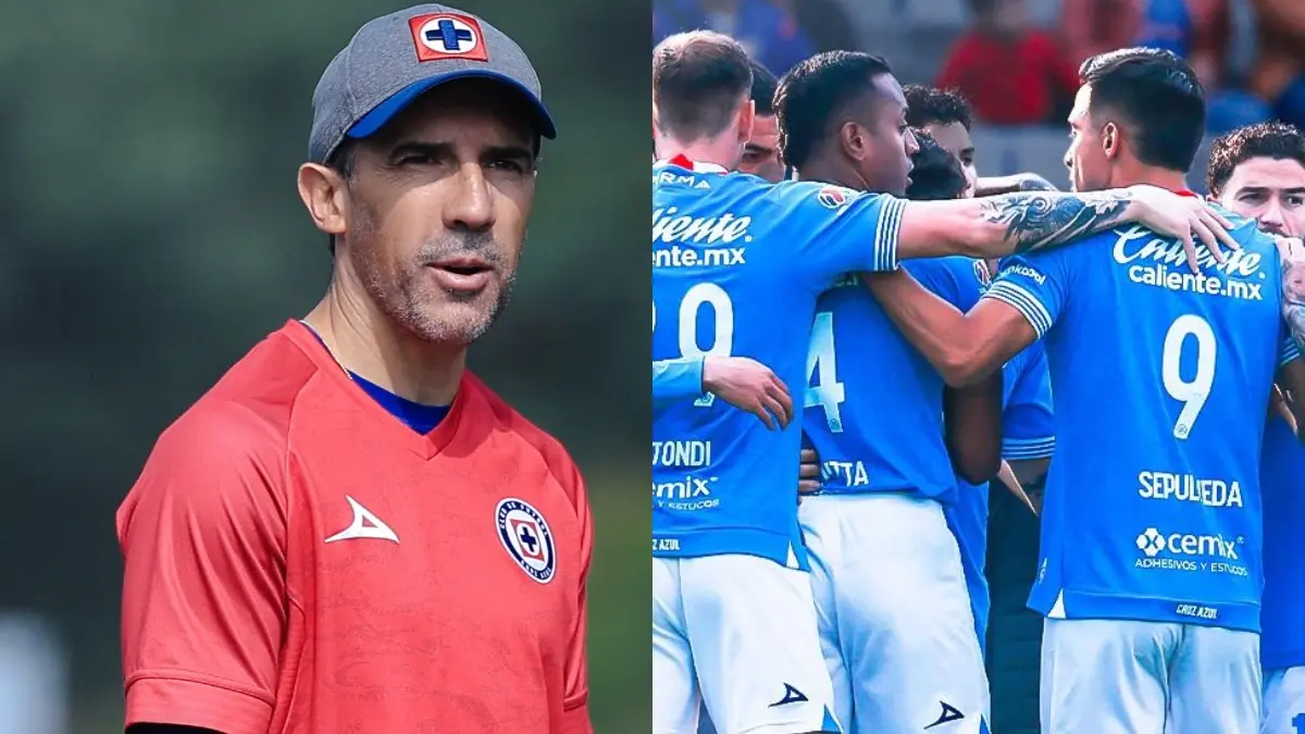  Vicente Sánchez es el encargado provisional de Cruz Azul y lanzó un mensaje a su plantilla 