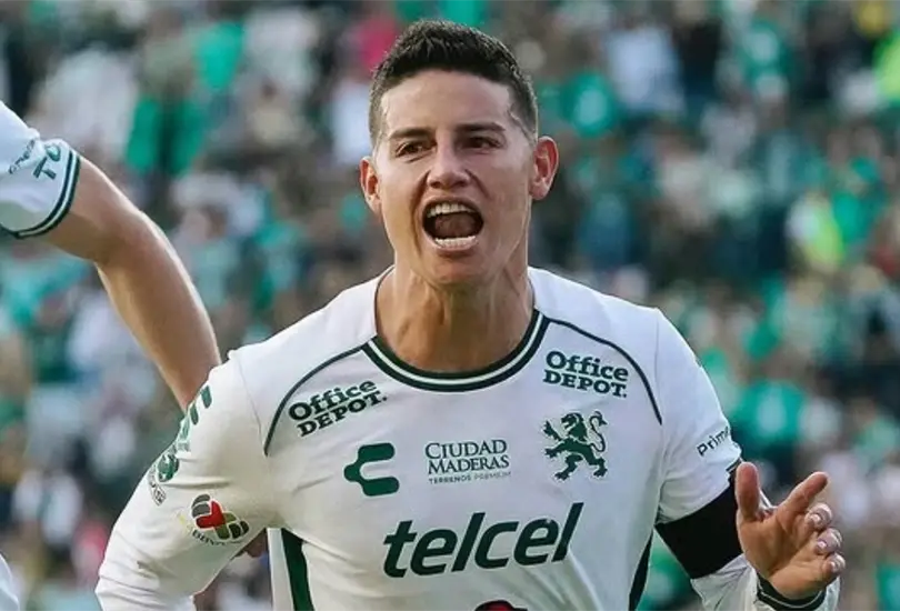 James Rodr&iacute;guez y el Le&oacute;n ser&aacute;n transmitidos por una televisora