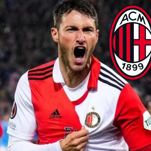 La respuesta del Feyenoord al Milán por Santiago Giménez