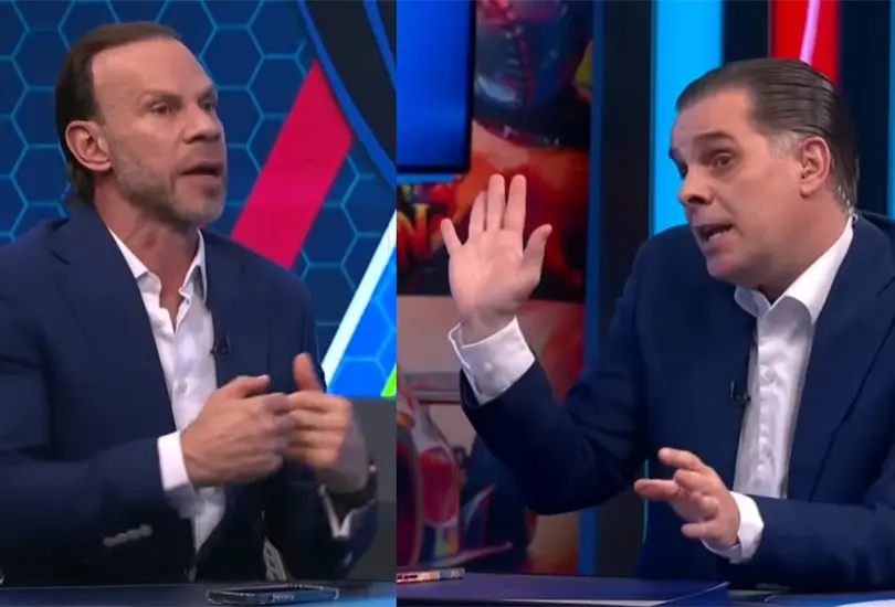 Christian Martinoli rega&ntilde;&oacute; a Zague en pleno programa