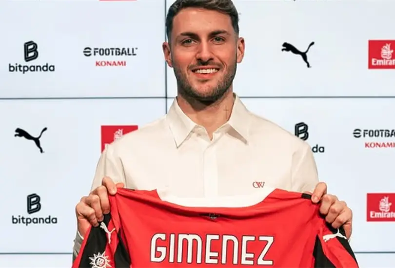 Santiago Gim&eacute;nez ha causado sensaci&oacute;n tras fichar con el AC Mil&aacute;n