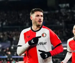 El mensaje de despedida de Santiago Giménez al Feyenoord