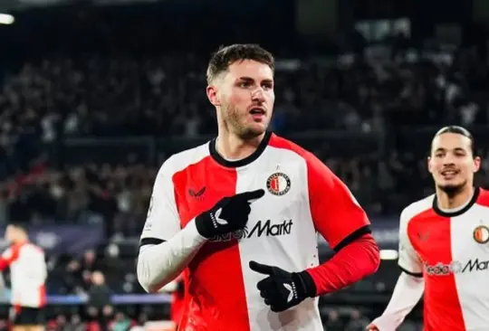 Santiago Giménez manda mensaje a la afición del Feyenoord