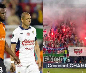 Aficionados de Chivas se pelean entre ellos tras empatar vs Cibao