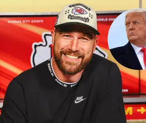 Travis Kelce aprueba la presencia de Donald Trump en el Super Bowl