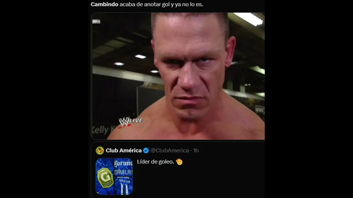 Los memes no se hicieron esperar, principalmente porque América presumió a Víctor Dávila como actual líder de goleo.