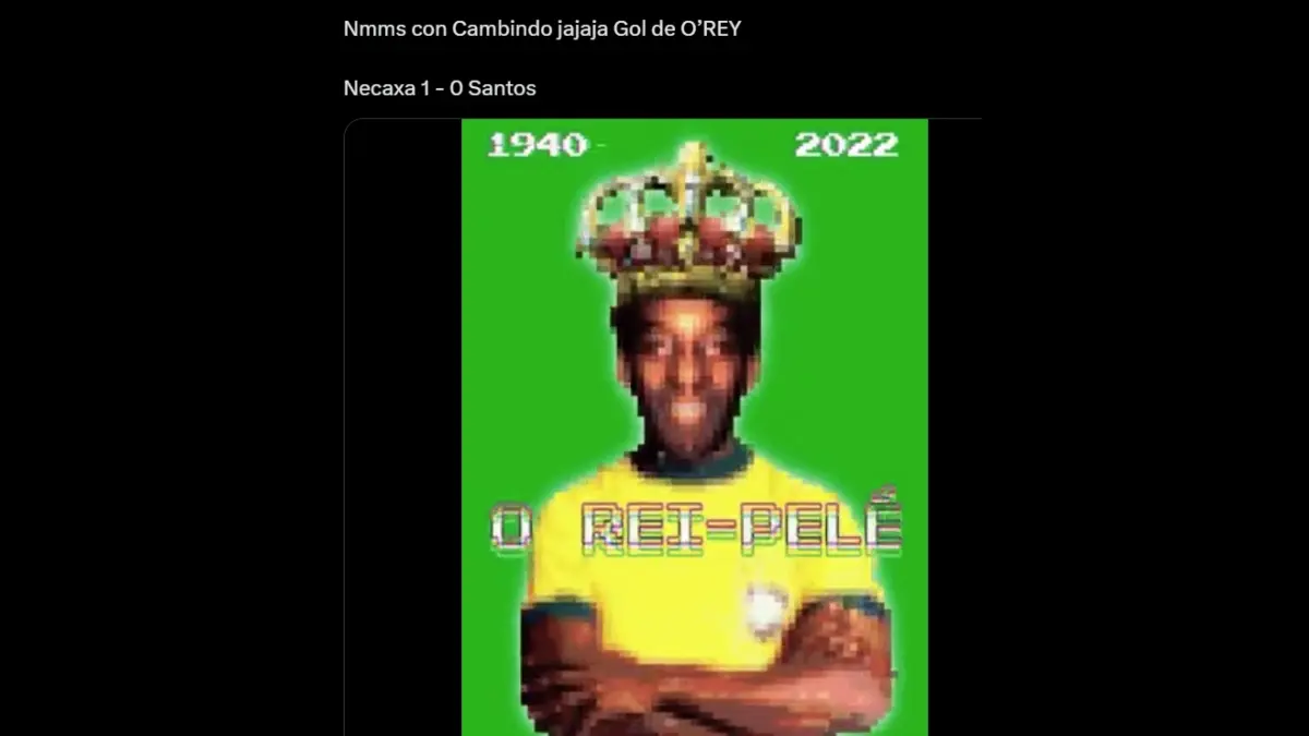 Diber Cambindo se convirtió en víctima de los memes tras su doblete en el Necaxa vs Santos.