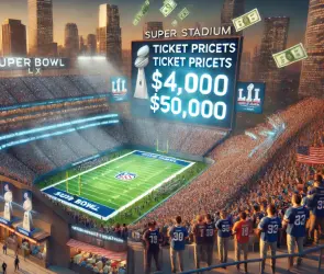 El costo de reventa de boletos para el Super Bowl LIX