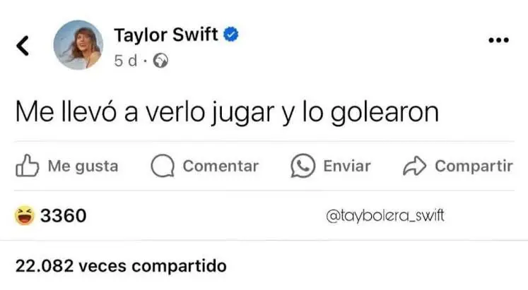 Con menos culpa pero Travis Kelce también formó parte de las burlas del partido.