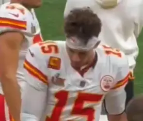 Mahomes habría sido víctima de brujería en pleno Super Bowl (VIDEO)
