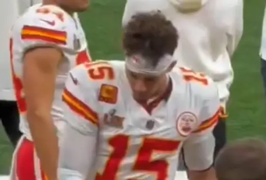 Patrick Mahomes habría sido víctima de brujería en pleno Super Bowl