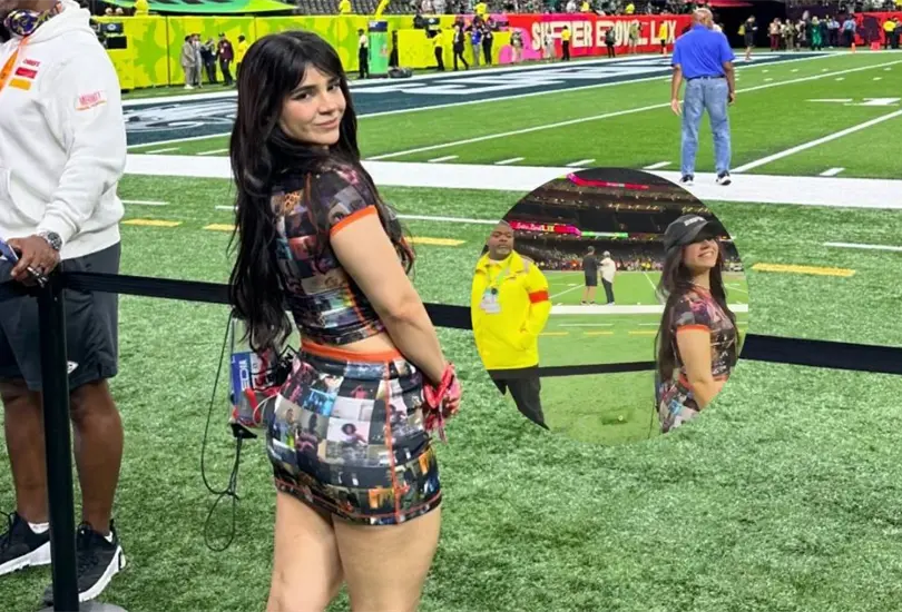 La influencer presumi&oacute; su presencia en el juego pero no todo fue bueno en su cobertura.