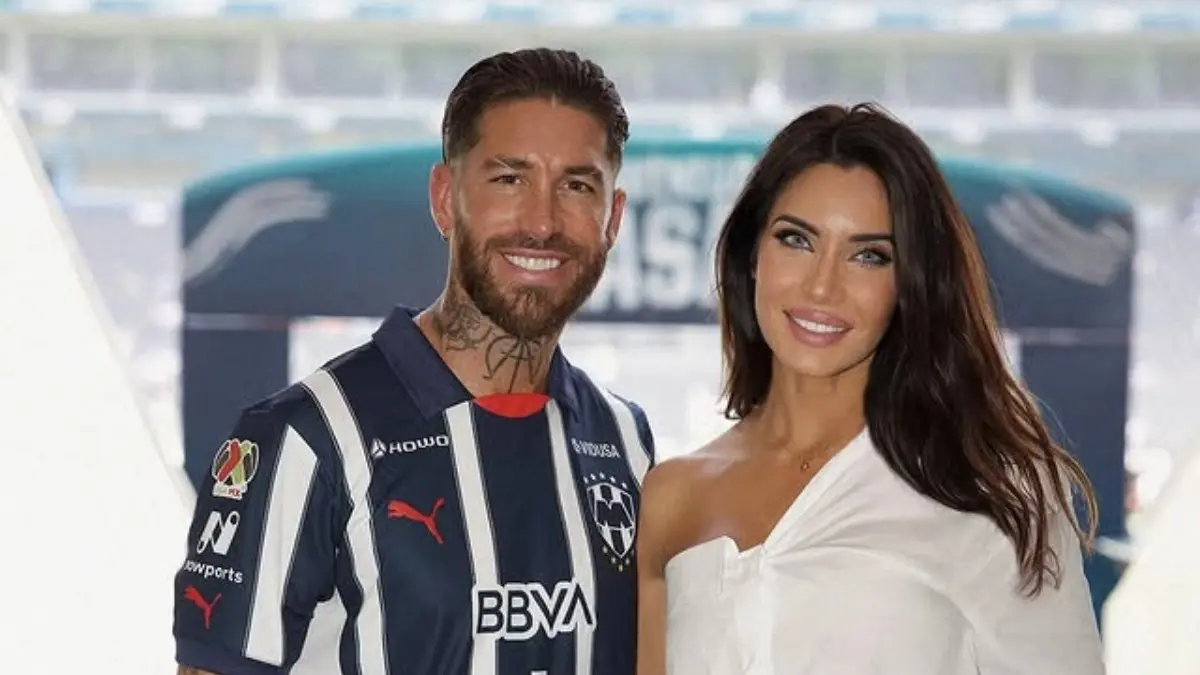  Pilar Rubio estuvo con Sergio Ramos en su presentación 