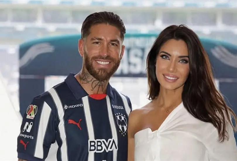 Pilar Rubio estuvo con Sergio Ramos en su presentaci&oacute;n