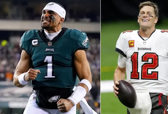 Jalen Hurts y Tom Brady son los dos QB que han derrotado a Pat Mahomes en Super Bowl