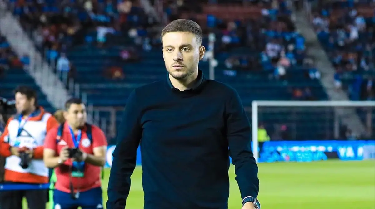  Martín Anselmi tuvo una polémica salida de Cruz Azul 