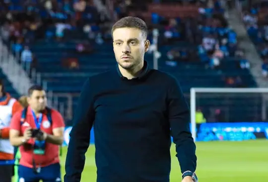 Martín Anselmi tuvo una polémica salida de Cruz Azul