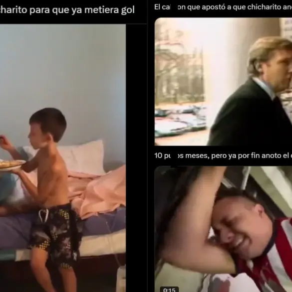 Chicharito es víctima de memes tras marcar su segundo gol en 10 meses