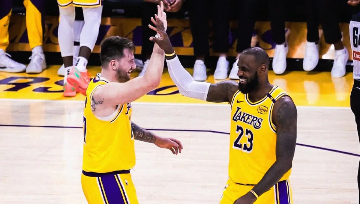  Doncic tuvo impacto inmediato tras llegar a los Lakers 