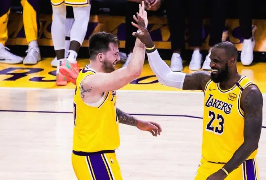 Doncic tuvo impacto inmediato tras llegar a los Lakers