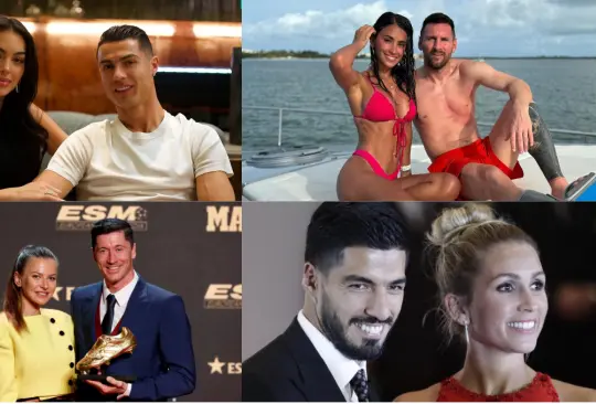 Estas son solo algunas de las parejas más enamoradas del mundo del fútbol