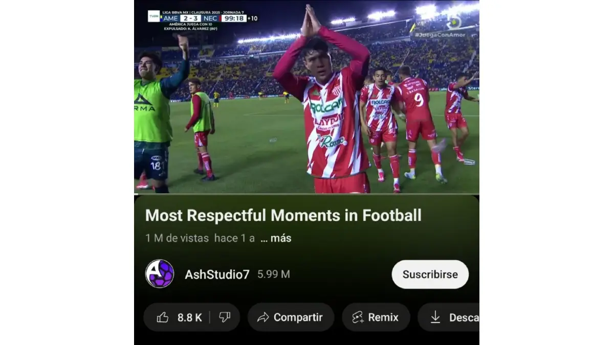 Emilio Lara fue víctima de los memes tras pedirle perdón al América en la victoria del Necaxa.