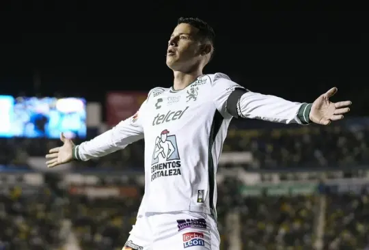 James Rodríguez le marcó gol al América en la CDMX