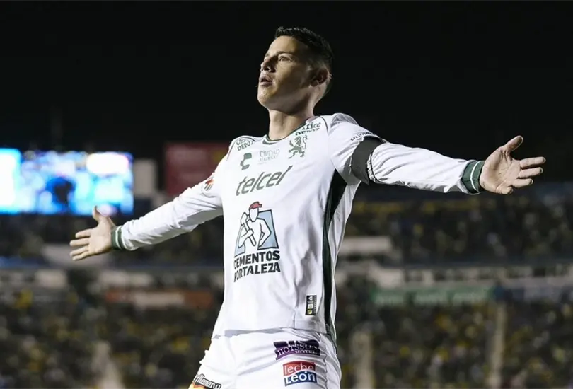 James Rodr&iacute;guez le marc&oacute; gol al Am&eacute;rica en la CDMX