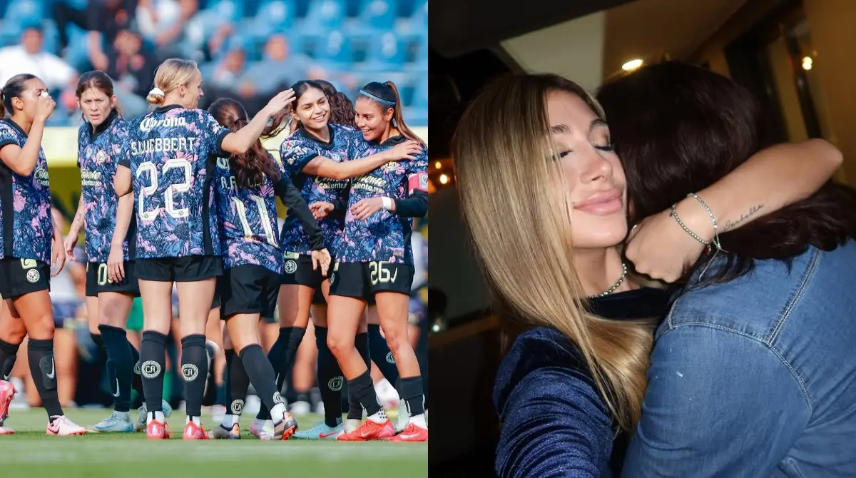  Carolina Elizabeth comparte tiempo con futbolista del América Femenil 