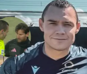 Exhiben al Gato Ortiz por pedirle la camiseta a Messi (VIDEO)