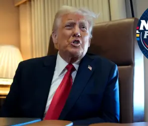 El polémico mensaje de Trump al equipo de hockey de EEUU