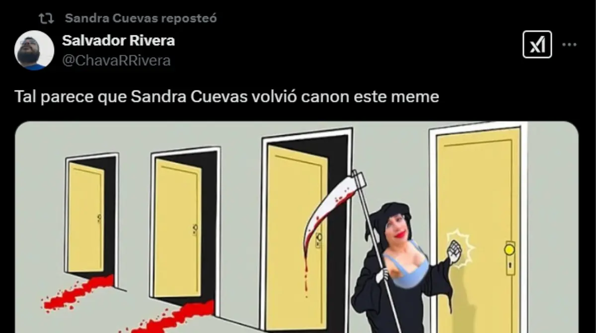 La misma política mexicana ha tomado con humor estas teorías de redes sociales, recompartiendo memes que hacen alusión a ella.