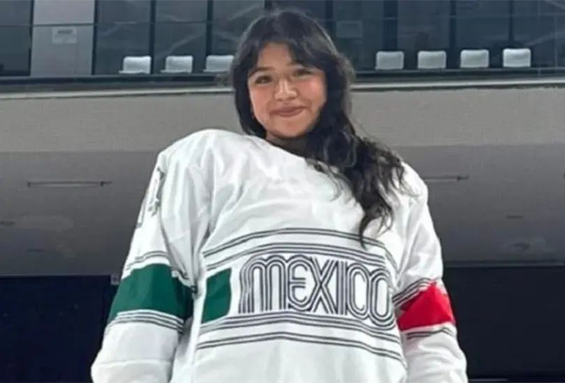 Avril Castillo tiene como inspiraci&oacute;n a Hilary Knight, una de las m&aacute;ximas exponentes del hockey femenino