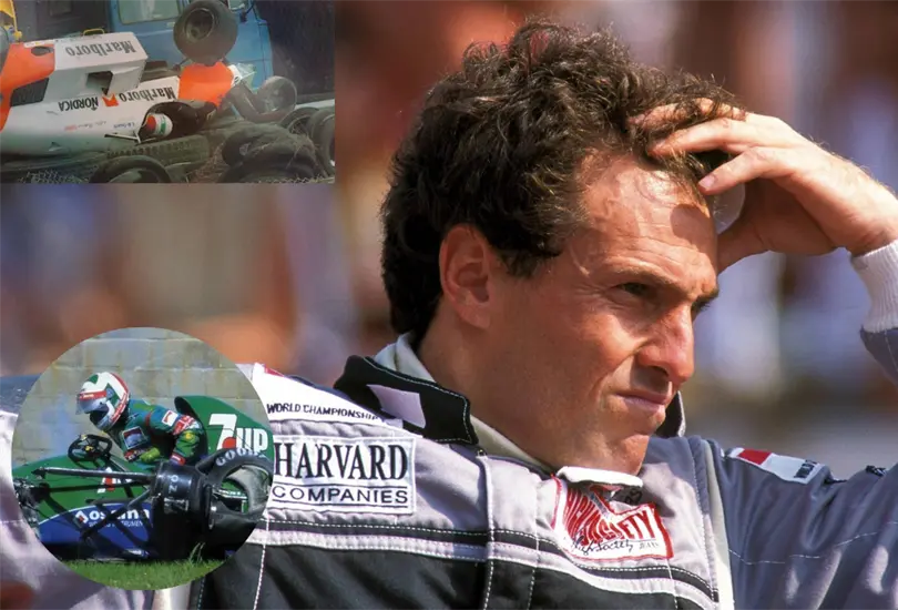 Adem&aacute;s de su r&eacute;cord de participaciones sin victorias, de Cesaris ostenta el mayor n&uacute;mero de abandonos en la historia de la F&oacute;rmula 1