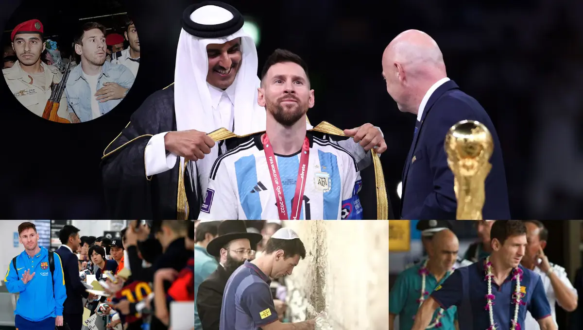  Estos encuentros destacan la versatilidad y el alcance global de Lionel Messi 