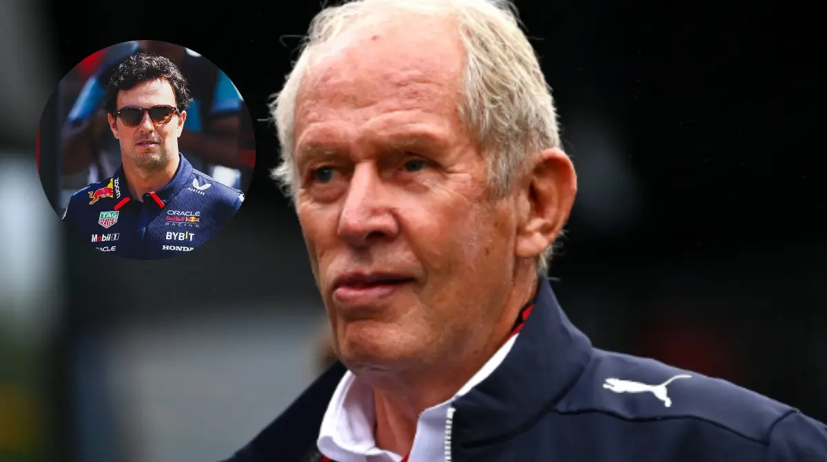  Helmut Marko arremete nuevamente con Checo a pesar de que el mexicano ya no está en Red Bull 