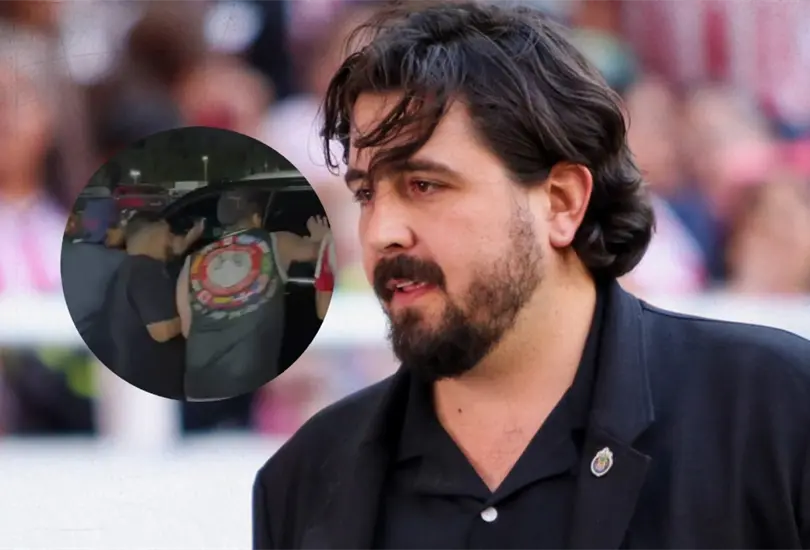 Amaury Vergara fue cuestionado por aficionados de Chivas al salir del Ol&iacute;mpico Universitario