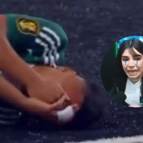 Alana llora tras brutal agresión a futbolista en la Kings League (VIDEO)