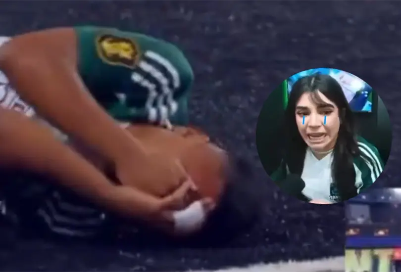 Alana estall&oacute; tras la agresi&oacute;n a su futbolista