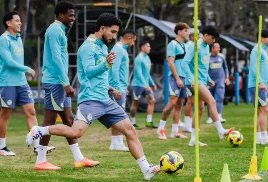 Un jugador del América comienza a inquietarse por falta de minutos