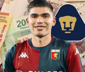 Los millones que espera Pumas gracias a Johan Vásquez y el Genoa