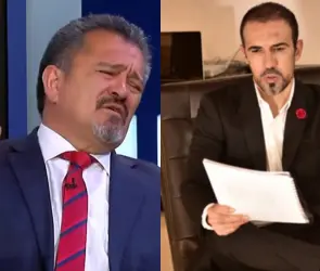 Carlos Hermosillo encara a Vicente Sánchez por mal paso de Cruz Azul